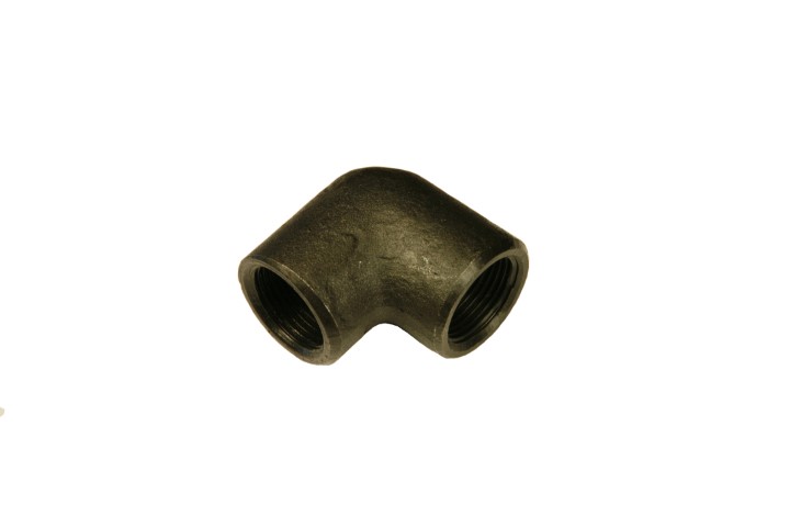 ELBOW FEMALE/FEMALE 90 BSPT 3/8 - BLACK 
